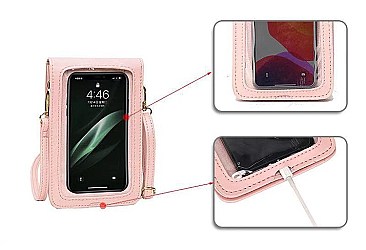 CELLPHONE & CREDIT CARD MESSENGER PURSE