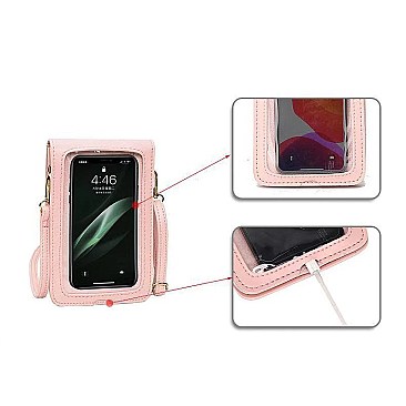 CELLPHONE & CREDIT CARD MESSENGER PURSE