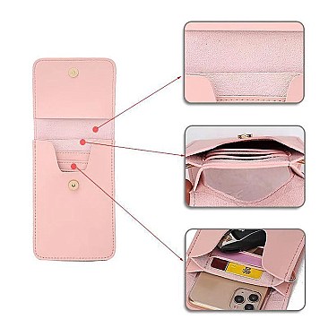 CELLPHONE & CREDIT CARD MESSENGER PURSE