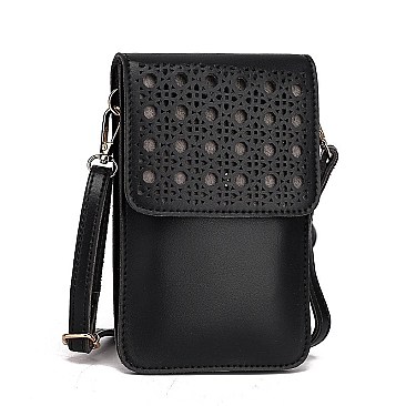 CELLPHONE & CREDIT CARD MESSENGER PURSE