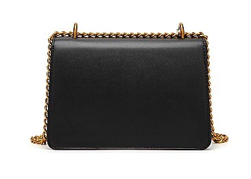 TQUEEN BEE ACCENT SHOULDER CROSSBODY BAG