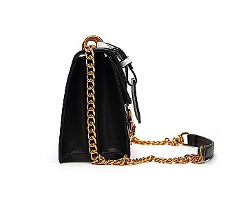 TQUEEN BEE ACCENT SHOULDER CROSSBODY BAG