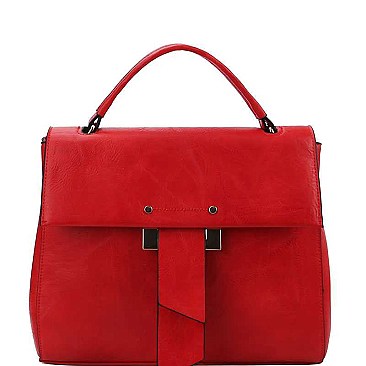 TRENDY TEXTURED PU LEATHER DESIGNER ELEPHANT SATCHEL JYLHJ-002