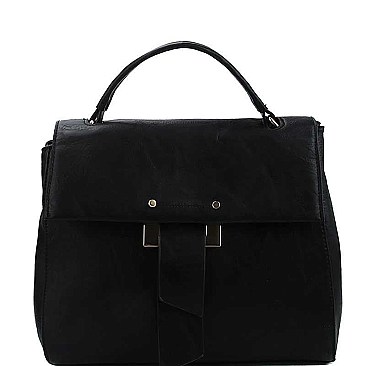 TRENDY TEXTURED PU LEATHER DESIGNER ELEPHANT SATCHEL JYLHJ-002