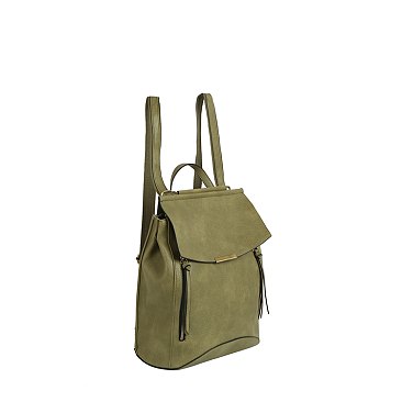 Fashion Flap Convertible Backpack