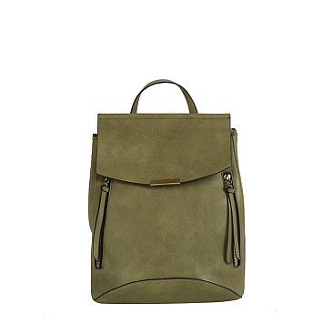 Fashion Flap Convertible Backpack