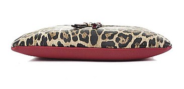 MODERN LEOPARD STYLE CROSSBODY BAG