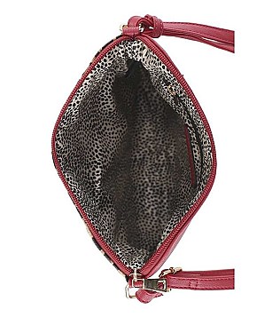 MODERN LEOPARD STYLE CROSSBODY BAG