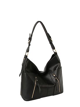 Fashion Zip Shoulder Bag Hobo