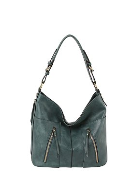 Fashion Zip Shoulder Bag Hobo