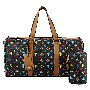 Monogram 2-in-1 Duffle & Makeup Pouch Set