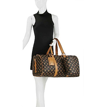 Monogram 2-in-1 Duffle & Makeup Pouch Set
