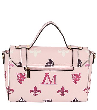 LM Monogram Top Handle Flap 2-in-1 Satchel Set