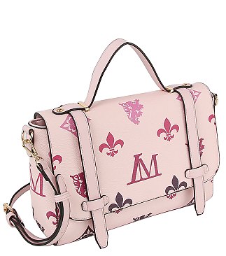 LM Monogram Top Handle Flap 2-in-1 Satchel Set