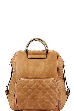 MODERN STYLISH PU LEATHER BACKPACK JY-LQ-037-2