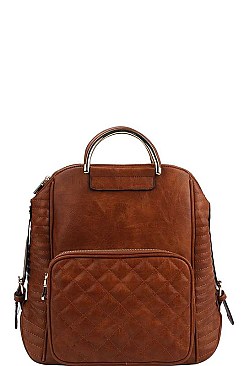 MODERN STYLISH PU LEATHER BACKPACK JY-LQ-037-2