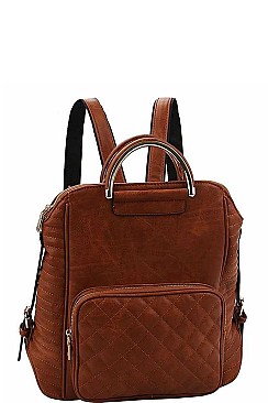 MODERN STYLISH PU LEATHER BACKPACK JY-LQ-037-2