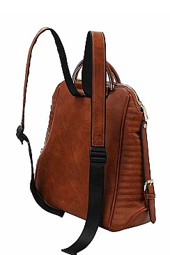 MODERN STYLISH PU LEATHER BACKPACK JY-LQ-037-2