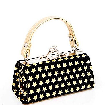 PACK OF 12 PCS ASSORTED COLOR PRINCESS CHIC MINI COIN PURSE