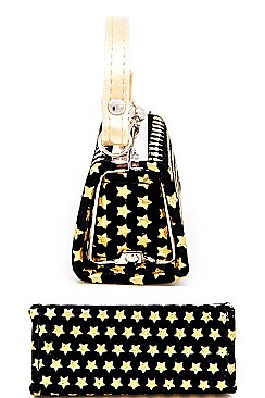 PACK OF 12 PCS ASSORTED COLOR PRINCESS CHIC MINI COIN PURSE