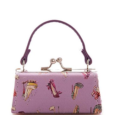 PACK OF 12 PCS ASSORTED COLOR MINI TRENDY STILETTO COIN PURSE