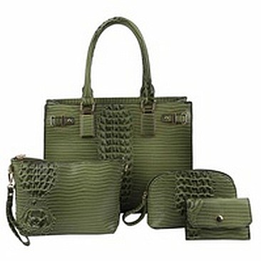 Croc 4-in-1 Boxy Satchel