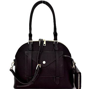 STYLISH DOME SATCHEL SET