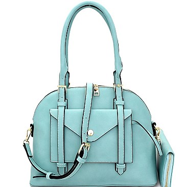 STYLISH DOME SATCHEL SET