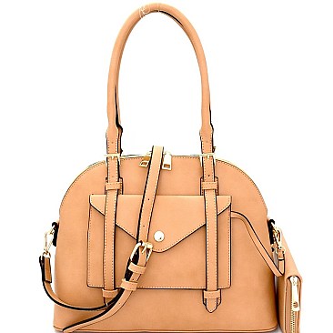 STYLISH DOME SATCHEL SET