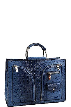 SATCHEL WITH LONG STRAP