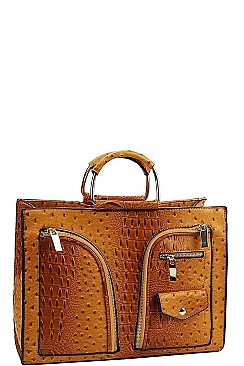 SATCHEL WITH LONG STRAP