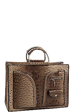 SATCHEL WITH LONG STRAP