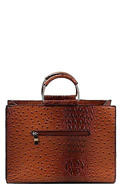 SATCHEL WITH LONG STRAP