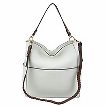 Fashion Shoulder Bag with Whip stitched Strap