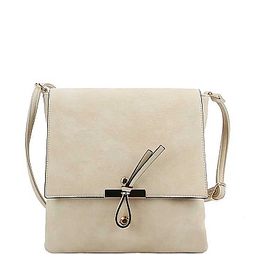 STYLISH TEXTURED PU LEATHER FASHION CROSSBODY BAG JYLR-030-1