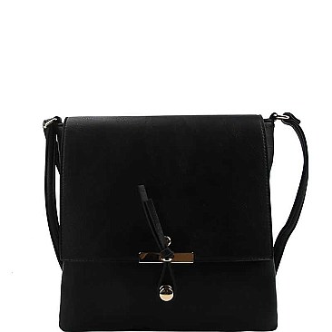 STYLISH TEXTURED PU LEATHER FASHION CROSSBODY BAG JYLR-030-1