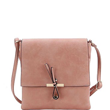 STYLISH TEXTURED PU LEATHER FASHION CROSSBODY BAG JYLR-030-1