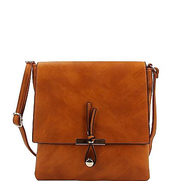 STYLISH TEXTURED PU LEATHER FASHION CROSSBODY BAG JYLR-030-1
