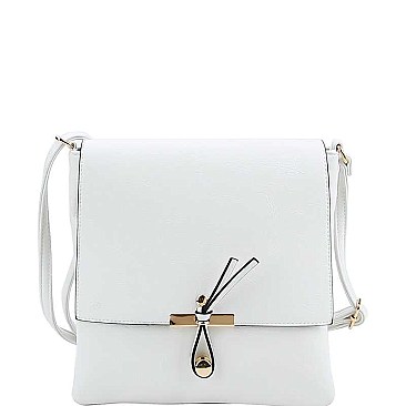 STYLISH TEXTURED PU LEATHER FASHION CROSSBODY BAG JYLR-030-1