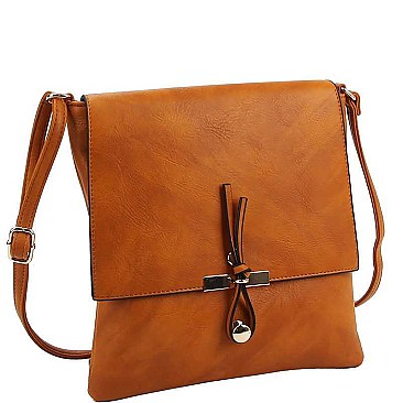 STYLISH TEXTURED PU LEATHER FASHION CROSSBODY BAG JYLR-030-1