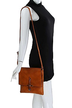 STYLISH TEXTURED PU LEATHER FASHION CROSSBODY BAG JYLR-030-1