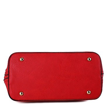 2Way Braided Medium Dome Satchel
