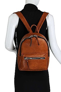 2IN1 CUTE STYLISH BACKPACK WITH MATCHING WALLET