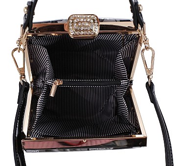 JEWEL-TOP MAGAZINE PRINT MEDIUM SATCHEL