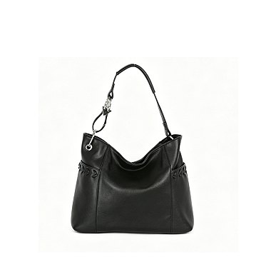 Hook Top Handle Shoulder Bag with Guitar Strap