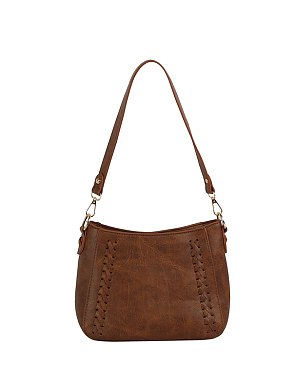Braided Detail Shoulder Bag