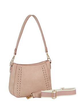 Braided Detail Shoulder Bag