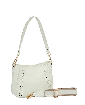 Braided Detail Shoulder Bag