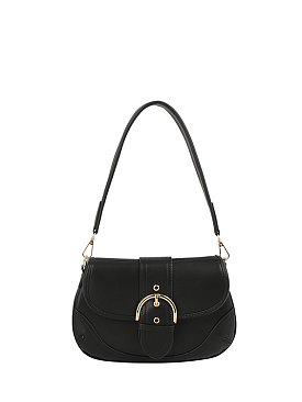 Fashion Buckle Flap Shoulder Bag