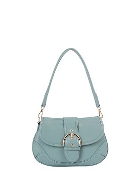 Fashion Buckle Flap Shoulder Bag